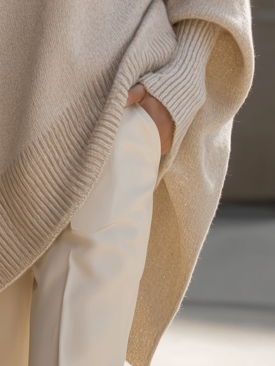Mandy – Moeiteloze Elegantie Oversized Trui