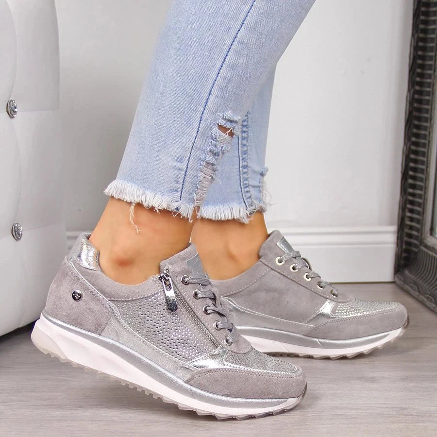 Ginette | Zapatillas Ortopédicas con Cremallera