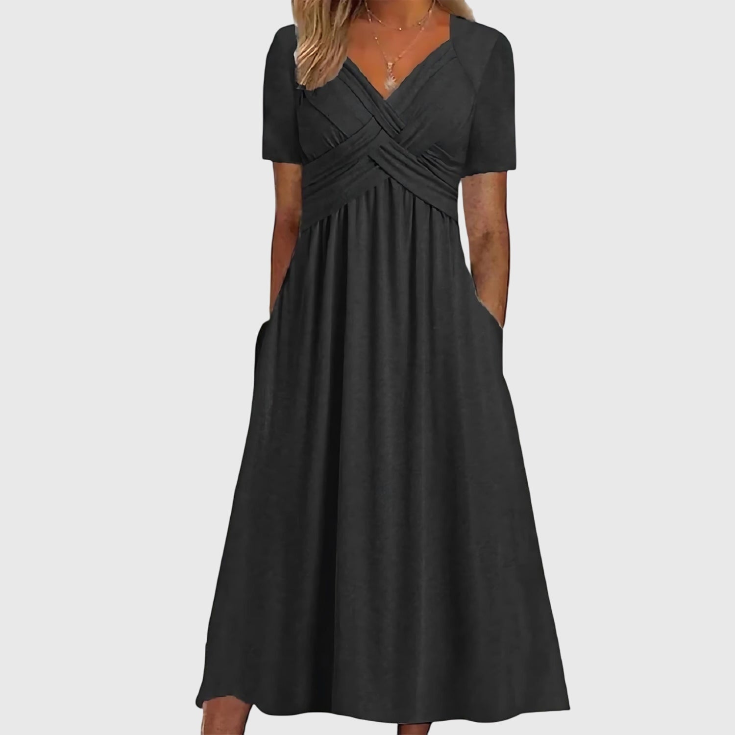 Viola™ | Vestido Midi con Control Abdominal