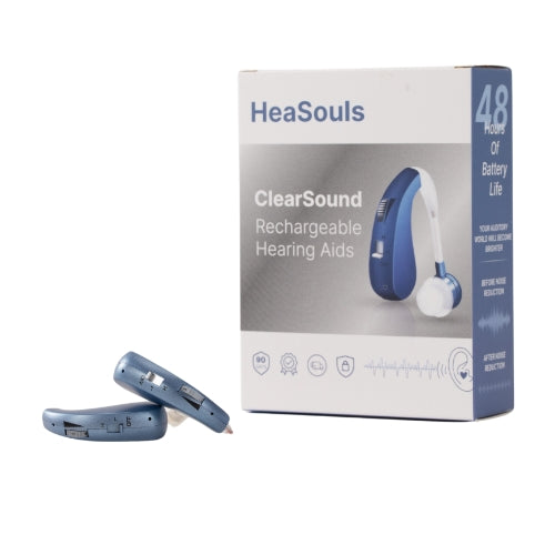 Audífonos recargables BTE ClearSound HeaSouls™️ (par de 2)