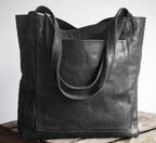 Tesalia | Bolso Tote Clásico de Piel