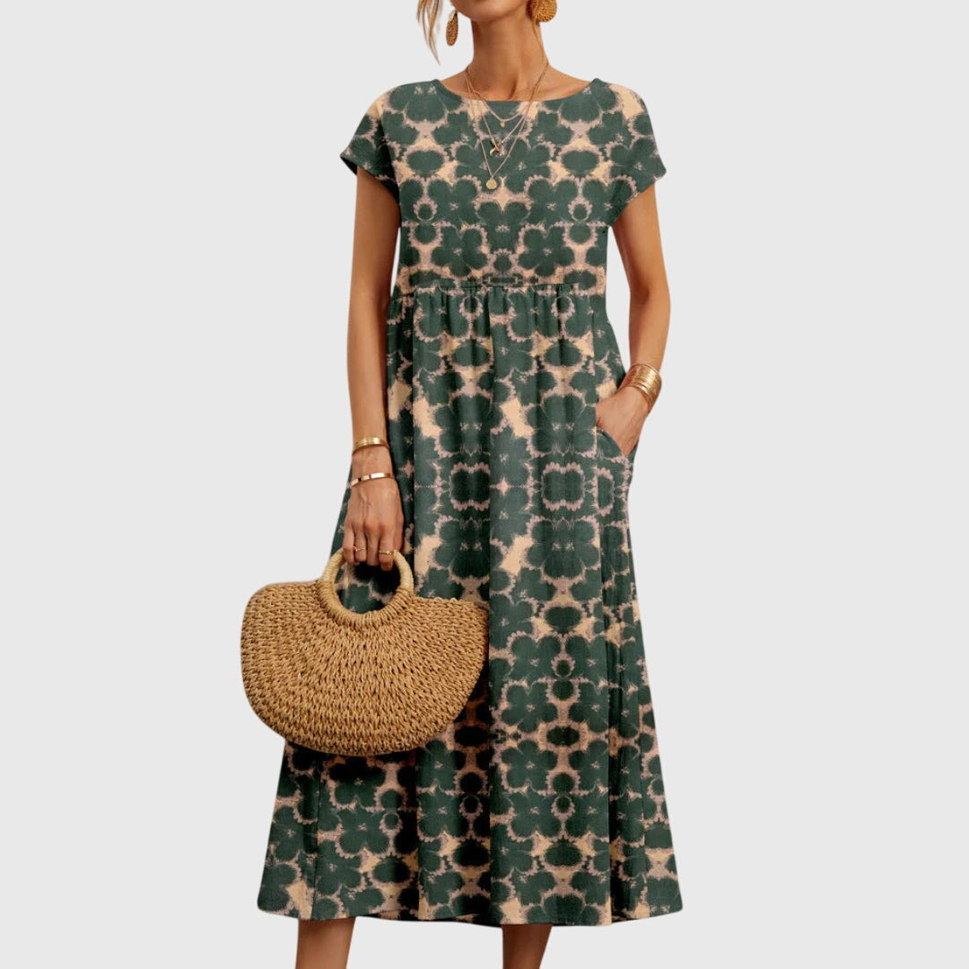 Valencia™ | Vestido Floral Elegante