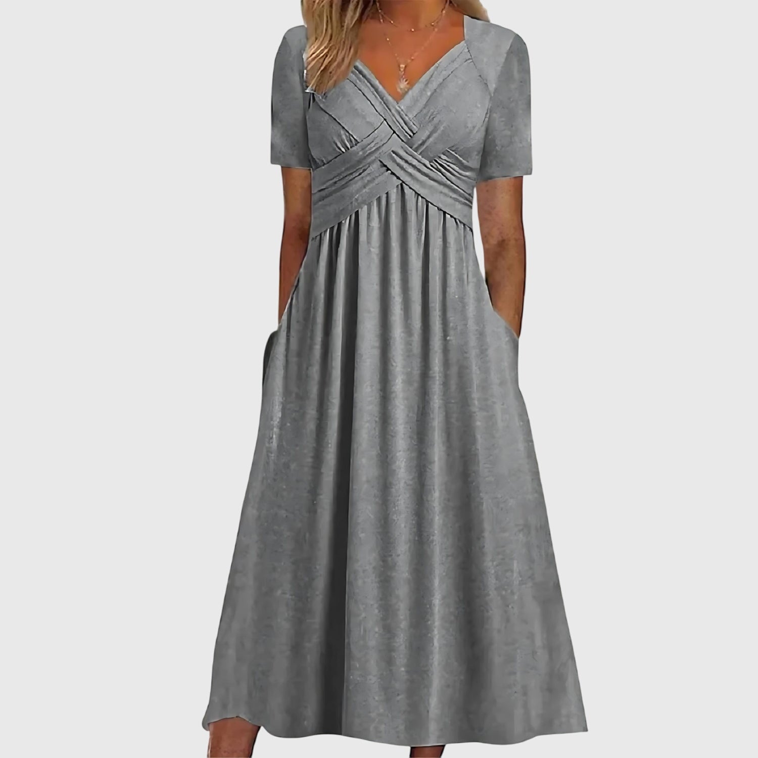 Viola™ | Vestido Midi con Control Abdominal