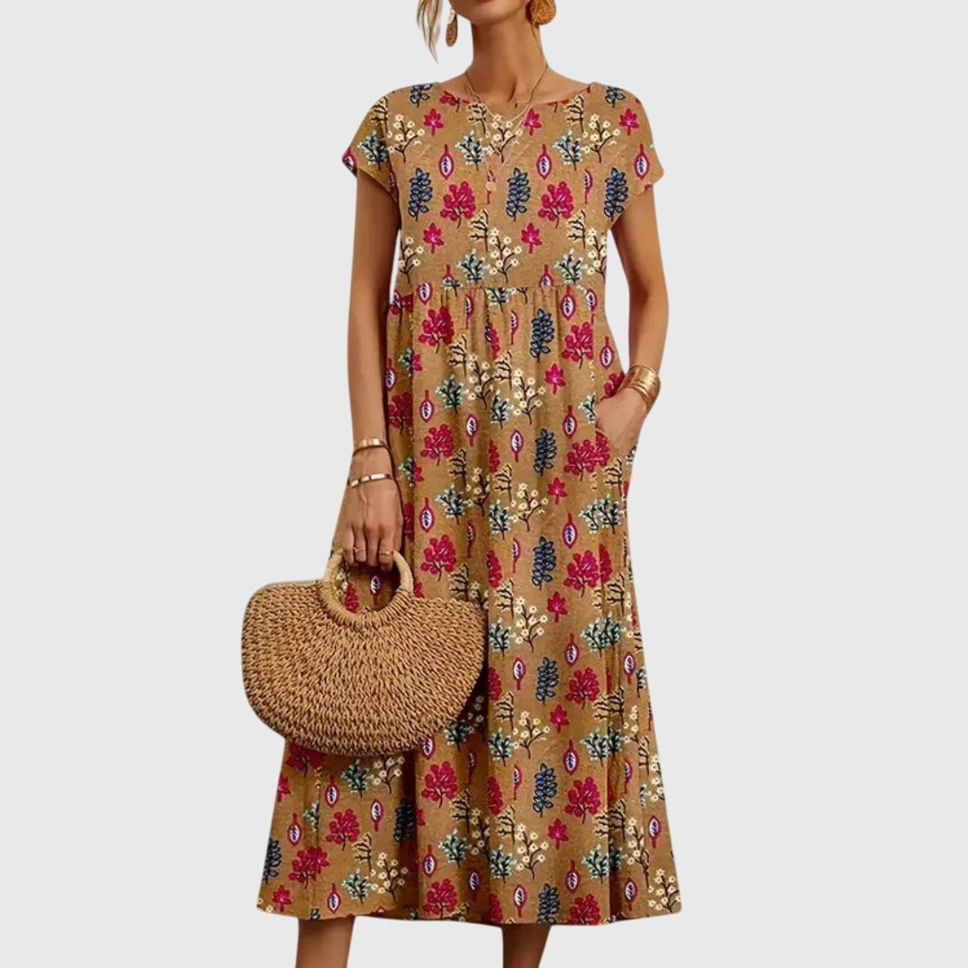 Valencia™ | Vestido Floral Elegante