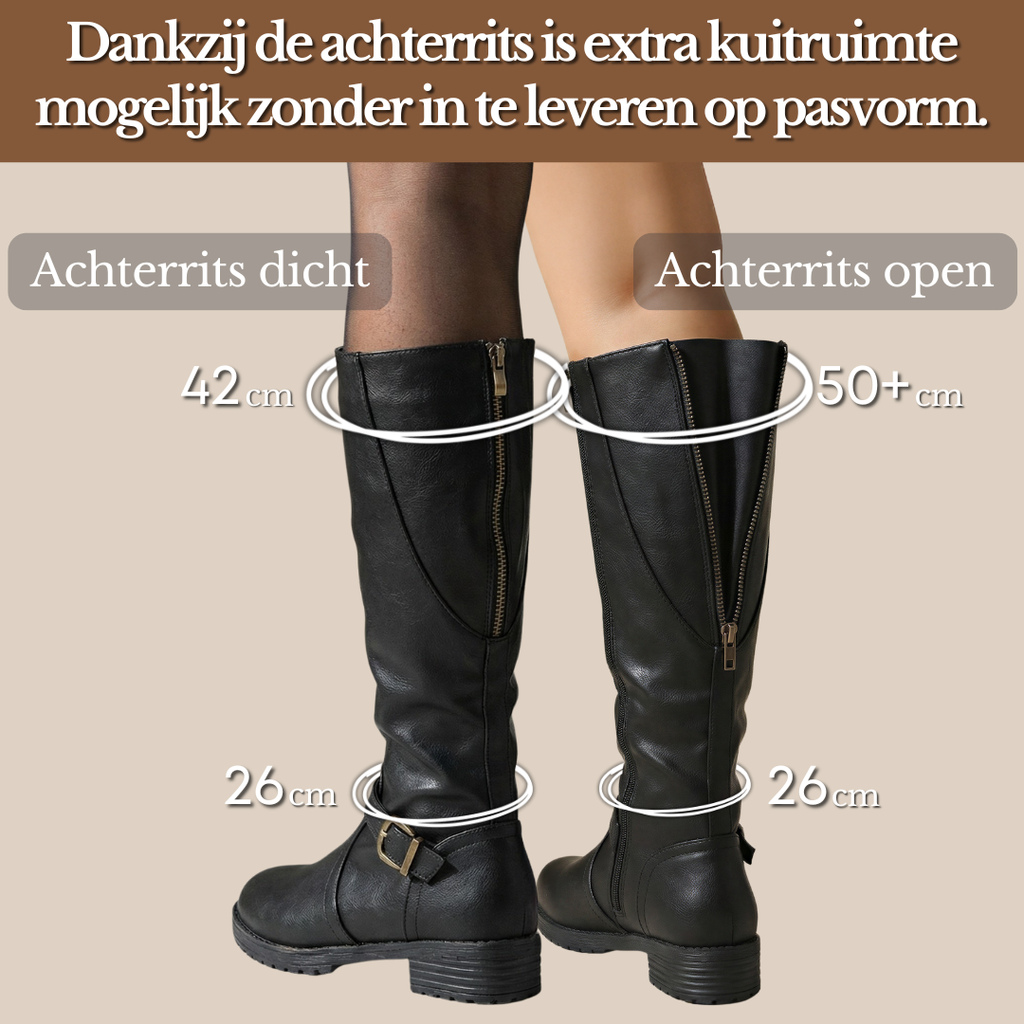 Aafje | Bota alta con confort ortopédico