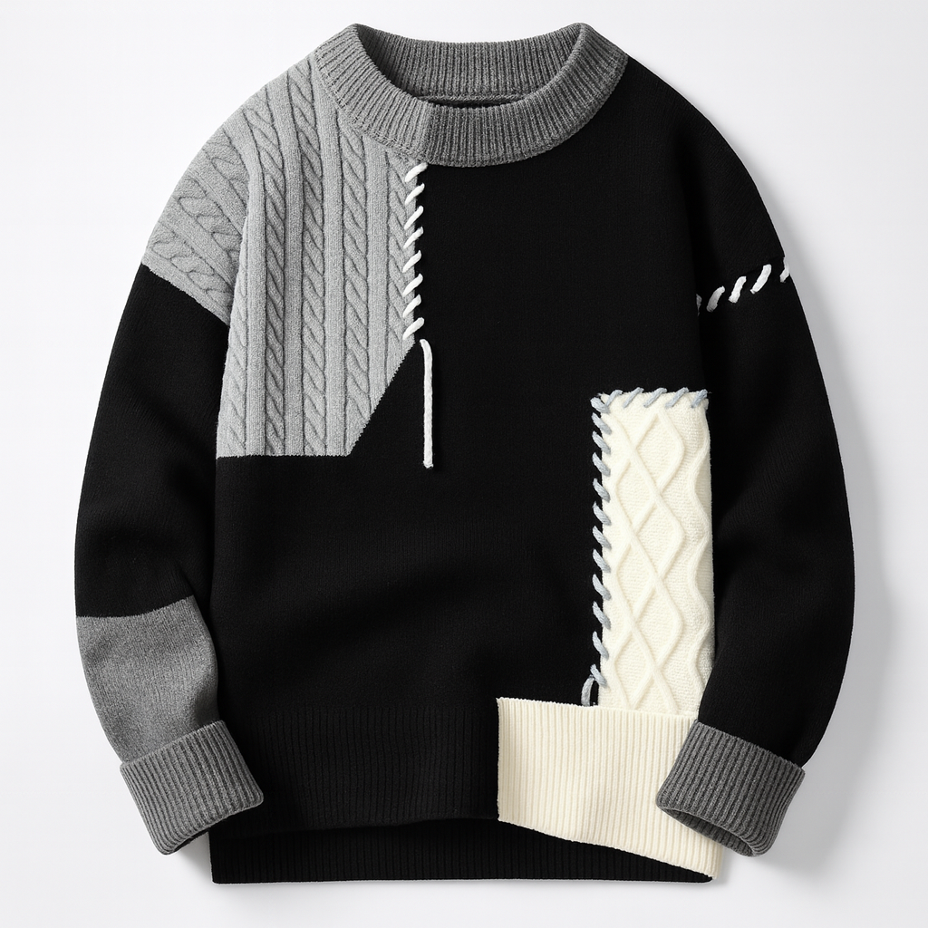 Tobias | Arty Patch Trui