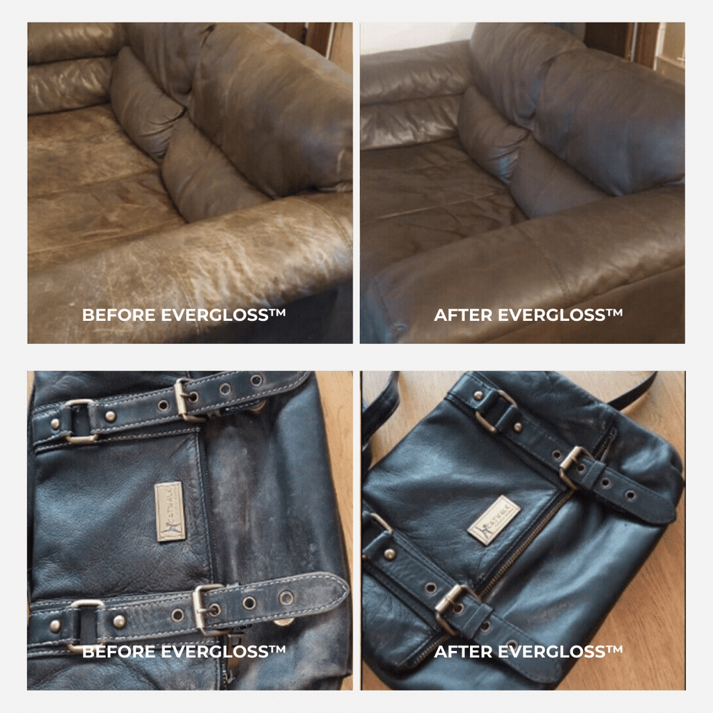 EverGloss™ – Bálsamo reparador de cuero y muebles + Brocha aplicadora
