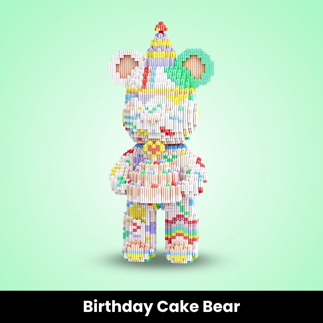 BearBricks™ Construye tu propio Mini Oso (más de 3000 bloques)