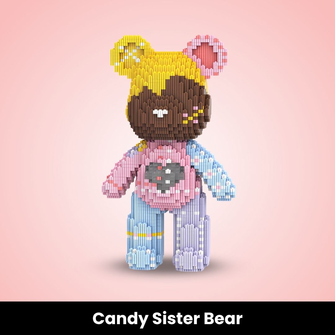 BearBricks™ Construye tu propio Mini Oso (más de 3000 bloques)