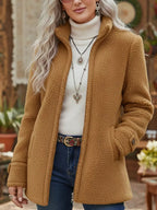 Chaqueta Cassandra con cremallera completa para mujer