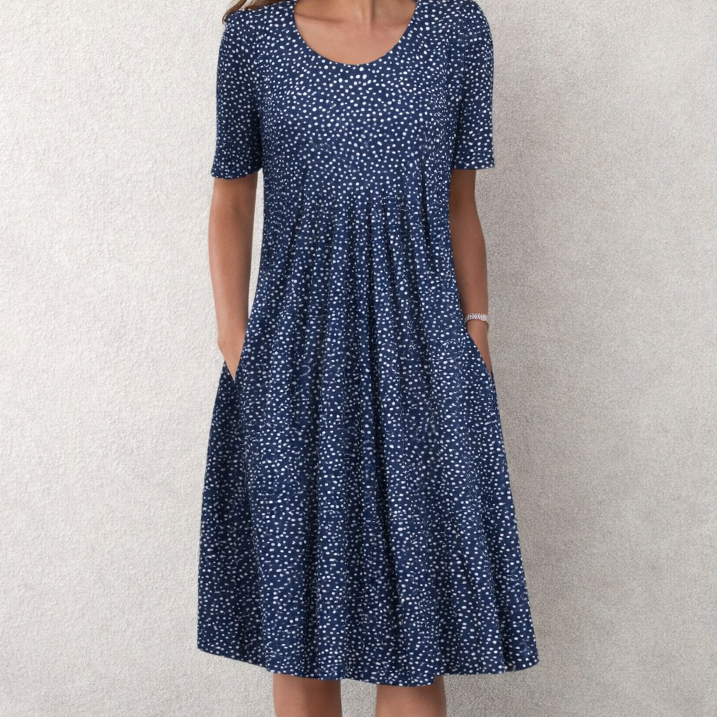 Gigi | Vestido de algodón con cobertura de abdomen