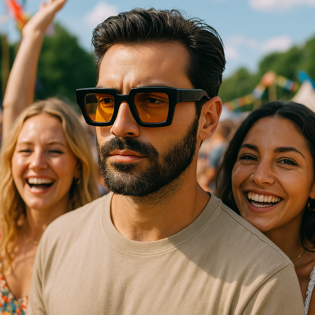 Gafas de sol gruesas de primera calidad