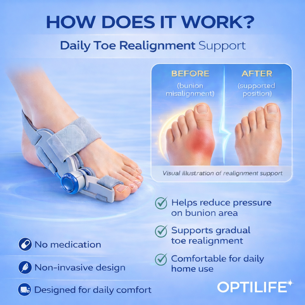 OptiLife Corrector de Hallux Valgus