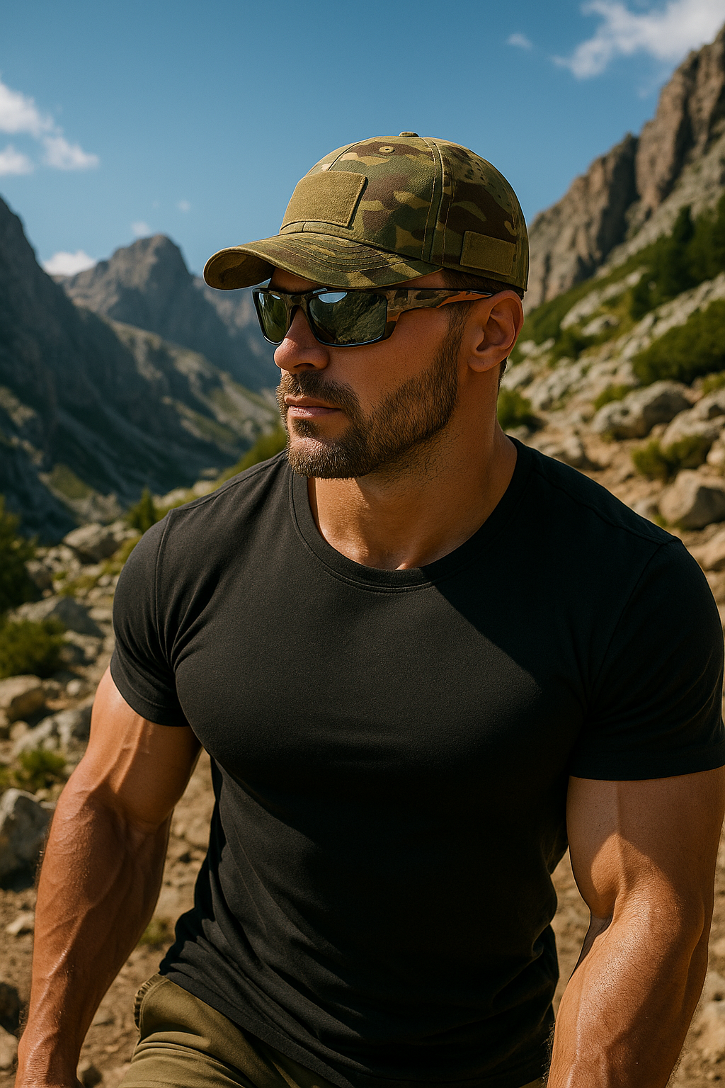 Combo de camuflaje verde Gridforce™