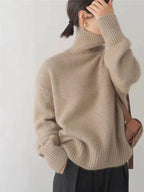 Isabella | Jersey de Cachemira con Cuello Alto