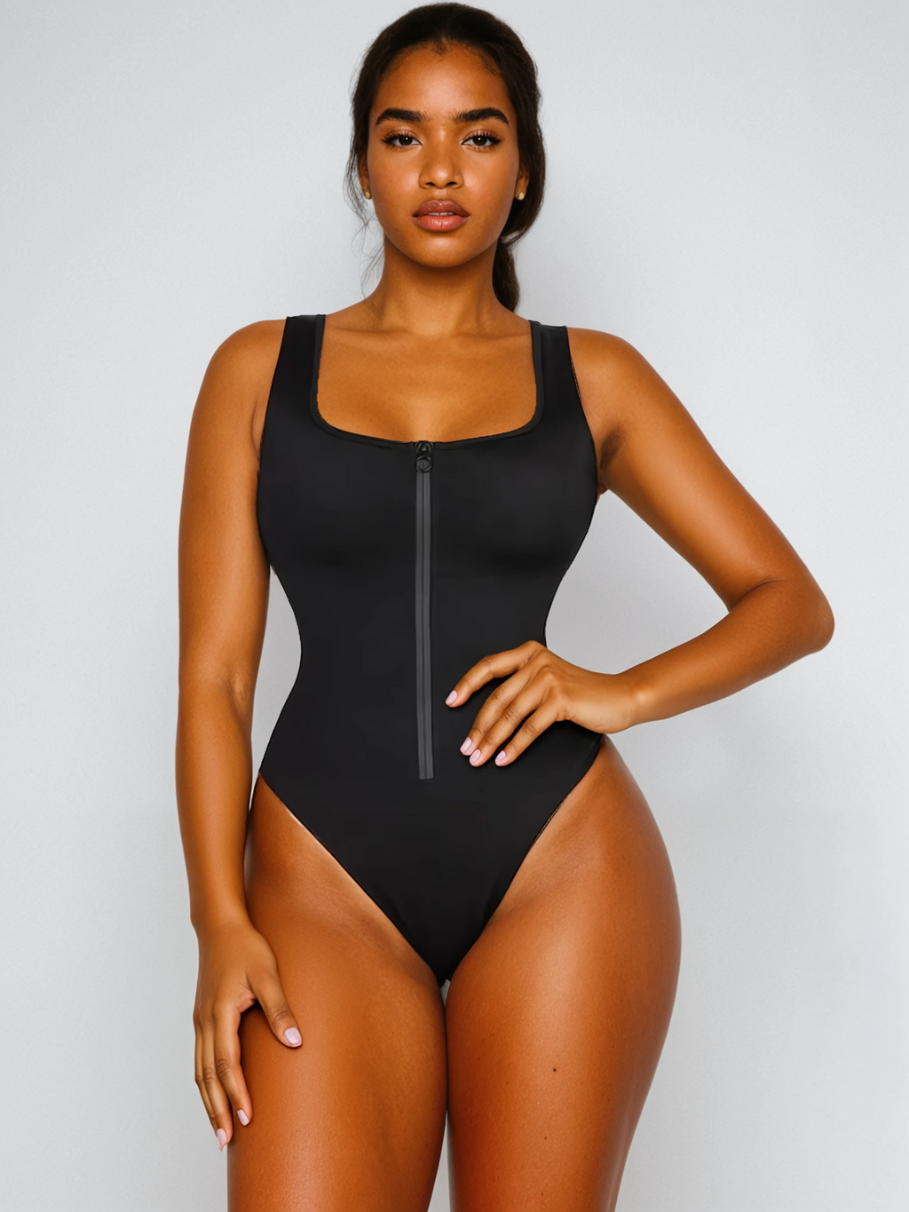 Flexiva™ - Traje de baño reductor con cremallera