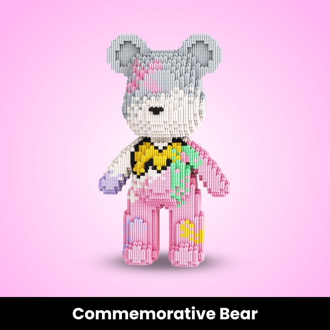 BearBricks™ Construye tu propio Mini Oso (más de 3000 bloques)