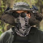 🔥 Nuevo Sombrero Solar Ultraligero GridForce Con Ventilador - Solo Hoy 50% de Descuento