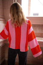Pauline | Jersey de punto con rayas de colores