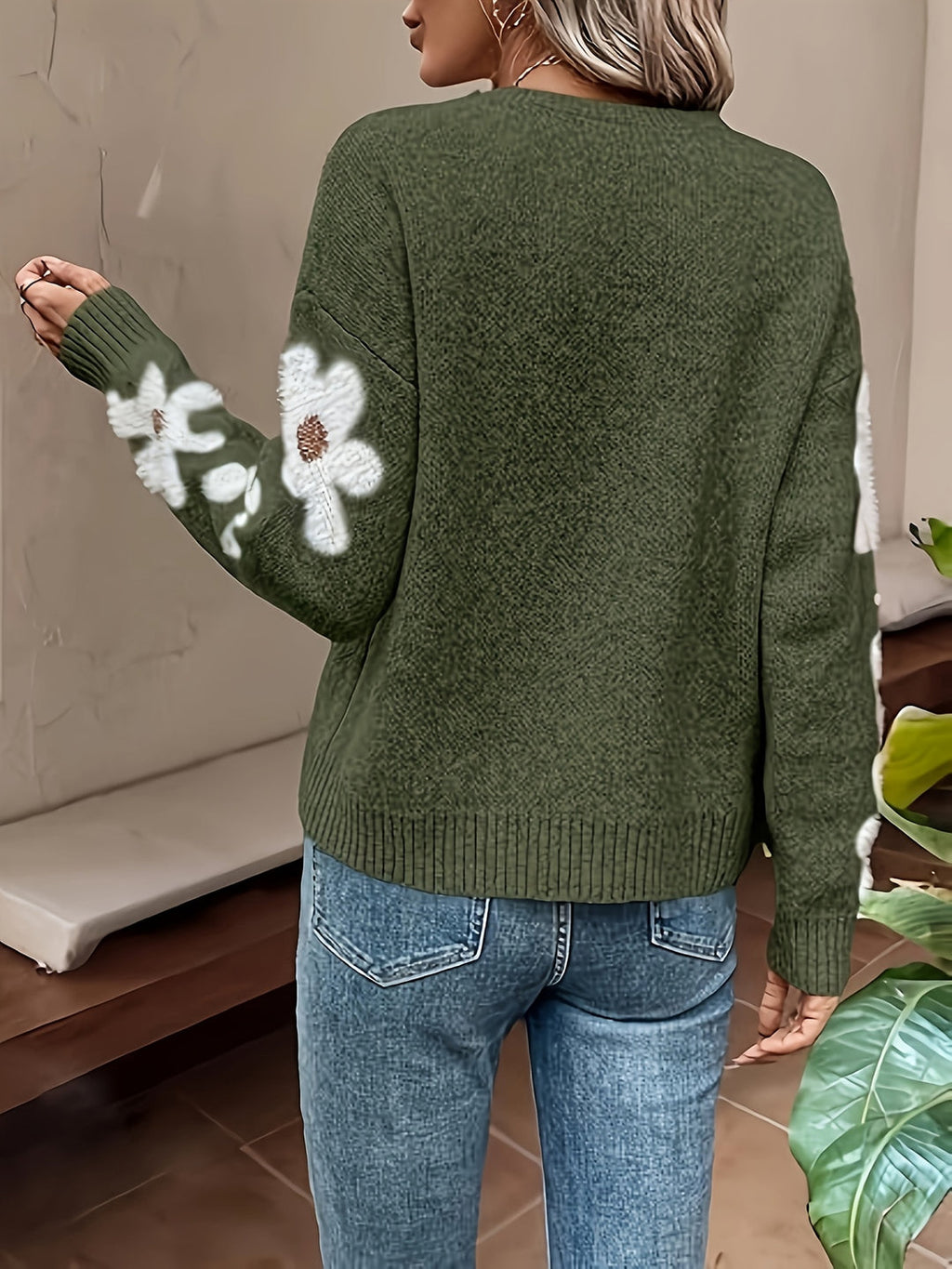 Daisy | Suéter de punto calado