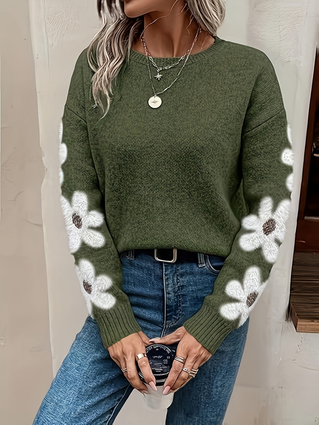 Daisy | Suéter de punto calado