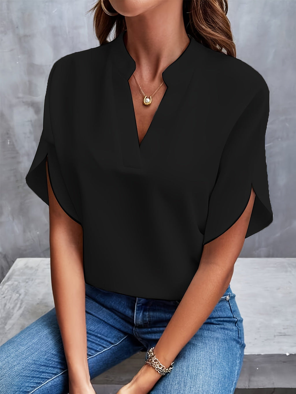 PENELUX™ | Top acampanado de lujo para mujer