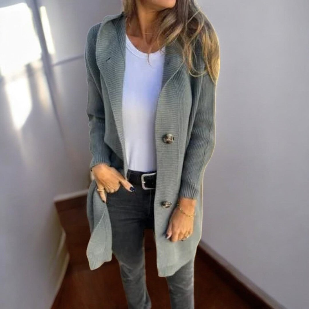 Jenna – Cárdigan de punto con botones