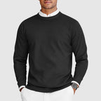 Mason | Camiseta blanca de cuello redondo para hombre
