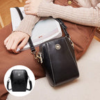 Viena | Bolso de mano mini compacto de color liso