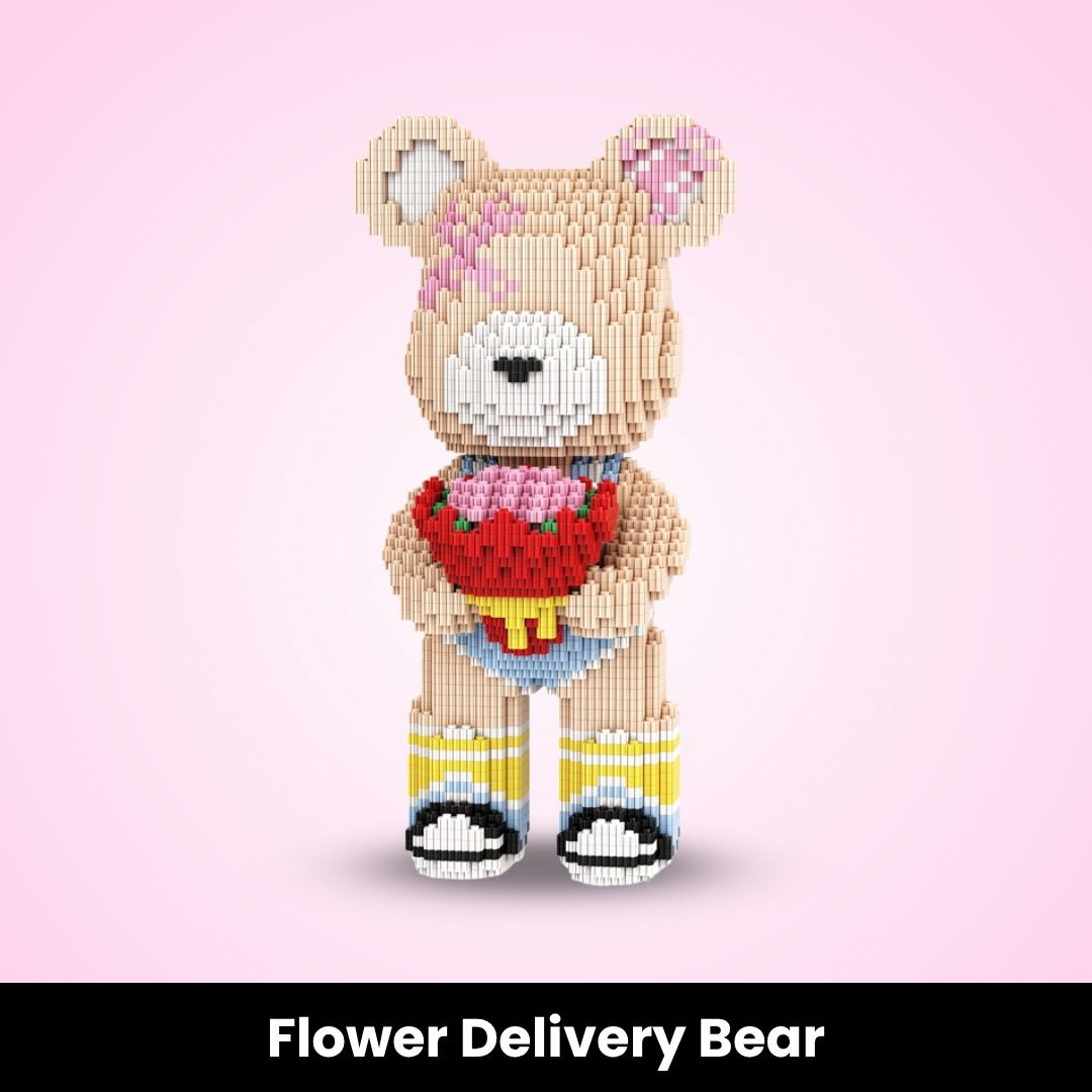 BearBricks™ Construye tu propio Mini Oso (más de 3000 bloques)
