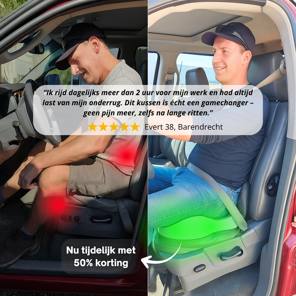 OrthoEase™ Ergonomisch Zitkussen