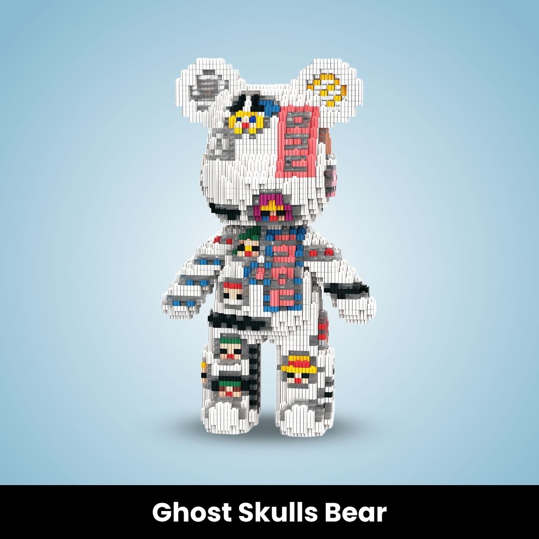BearBricks™ Construye tu propio Mini Oso (más de 3000 bloques)