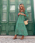 Sabine™ | Vestido Largo Bohemio y Elegante para Mujer