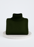 Liv | Jersey de cuello alto largo y elegante