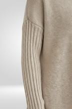 Liv | Jersey de cuello alto largo y elegante