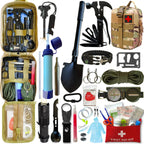 SafeForce ULTRA Kit de Emergencia | Kit de Supervivencia Táctica con Primeros Auxilios, Herramientas y Bolsa