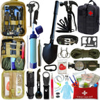 SafeForce ULTRA Kit de Emergencia | Kit de Supervivencia Táctica con Primeros Auxilios, Herramientas y Bolsa