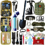 SafeForce ULTRA Kit de Emergencia | Kit de Supervivencia Táctica con Primeros Auxilios, Herramientas y Bolsa