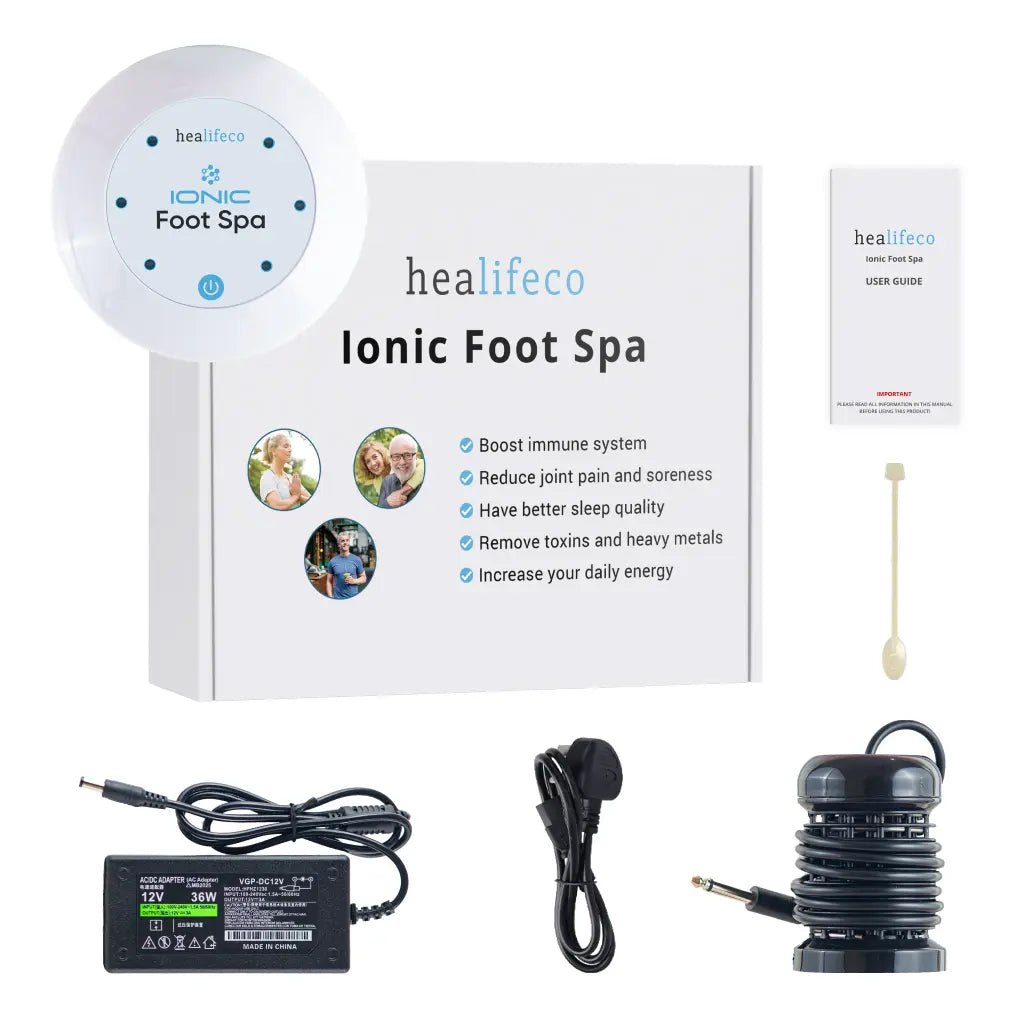 Recover X - Ionic Foot Spa | Elimina toxinas y metales pesados para una vida más saludable