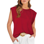 SAMPAGUITA™ | Camiseta veraniega de cuello redondo, cómoda y holgada