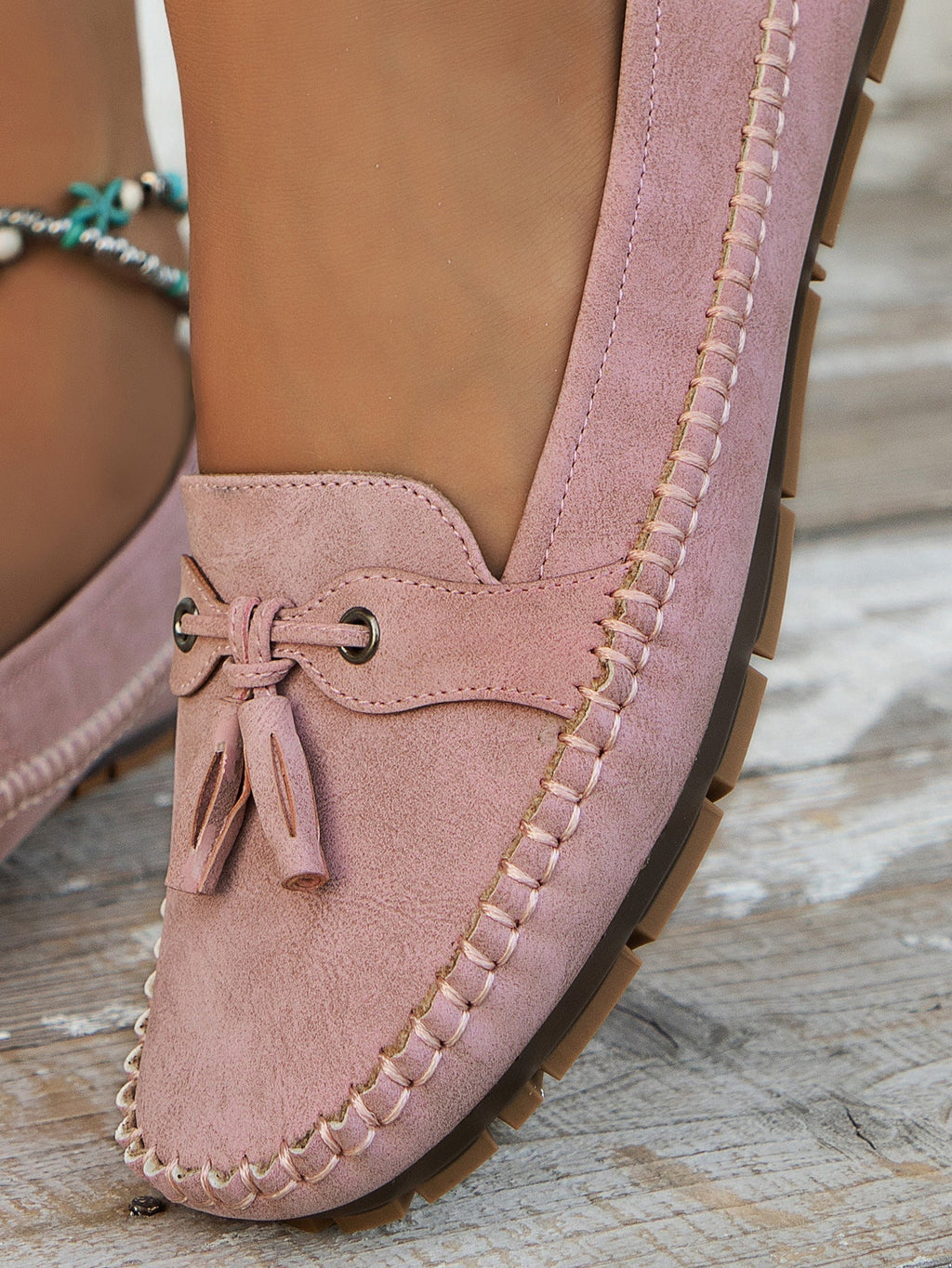 Comodidad Costera – Mocasines sin Cordones