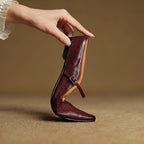 Orella – mules de cuero auténtico