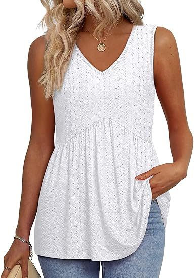 ELIORA™ | Camiseta sin mangas fluida y sin esfuerzo