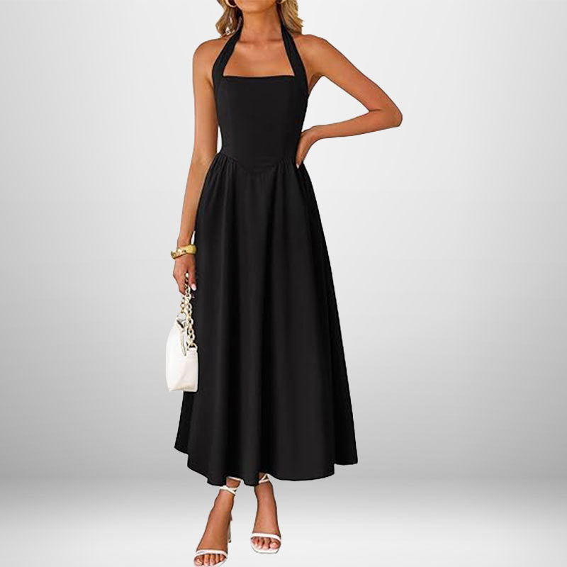 Winslow™ | Vestido sin mangas moderno con cuello halter