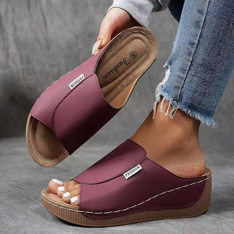 Skyla – Sandalias cómodas de meter