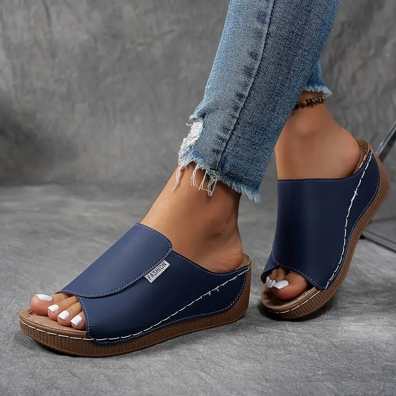 Skyla – Sandalias cómodas de meter