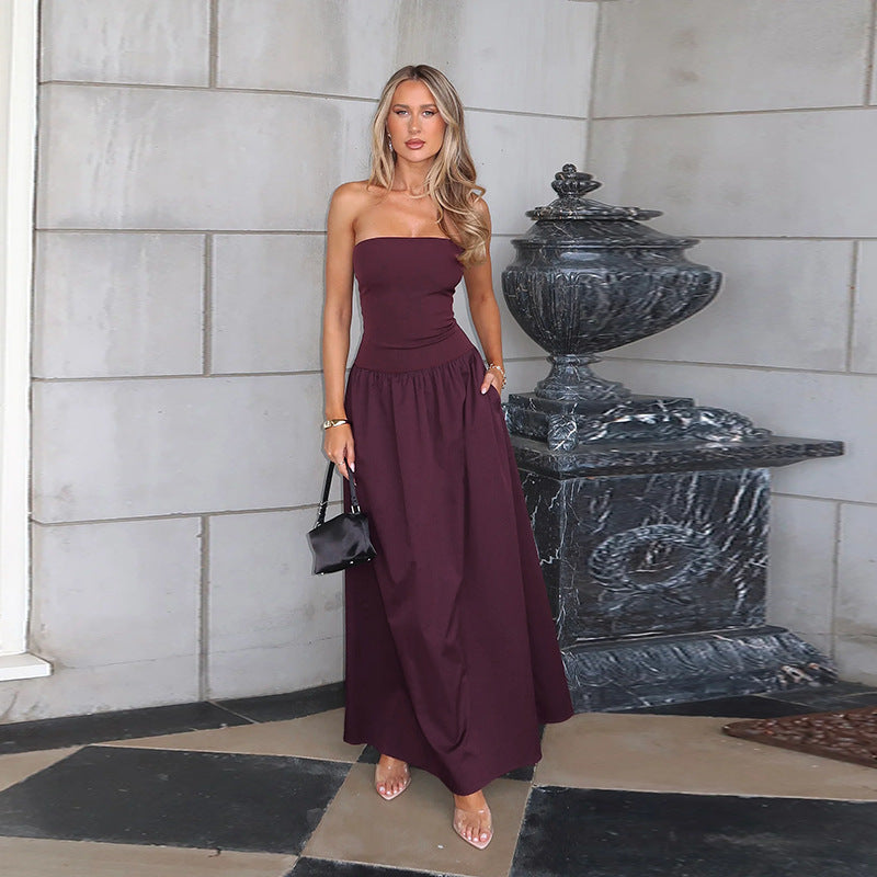 Tessie™ | Vestido tubito liso y atemporal para fiestas