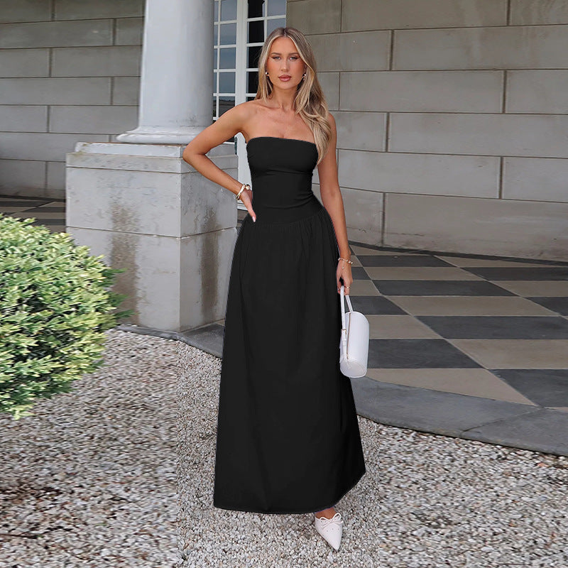 Tessie™ | Vestido tubito liso y atemporal para fiestas