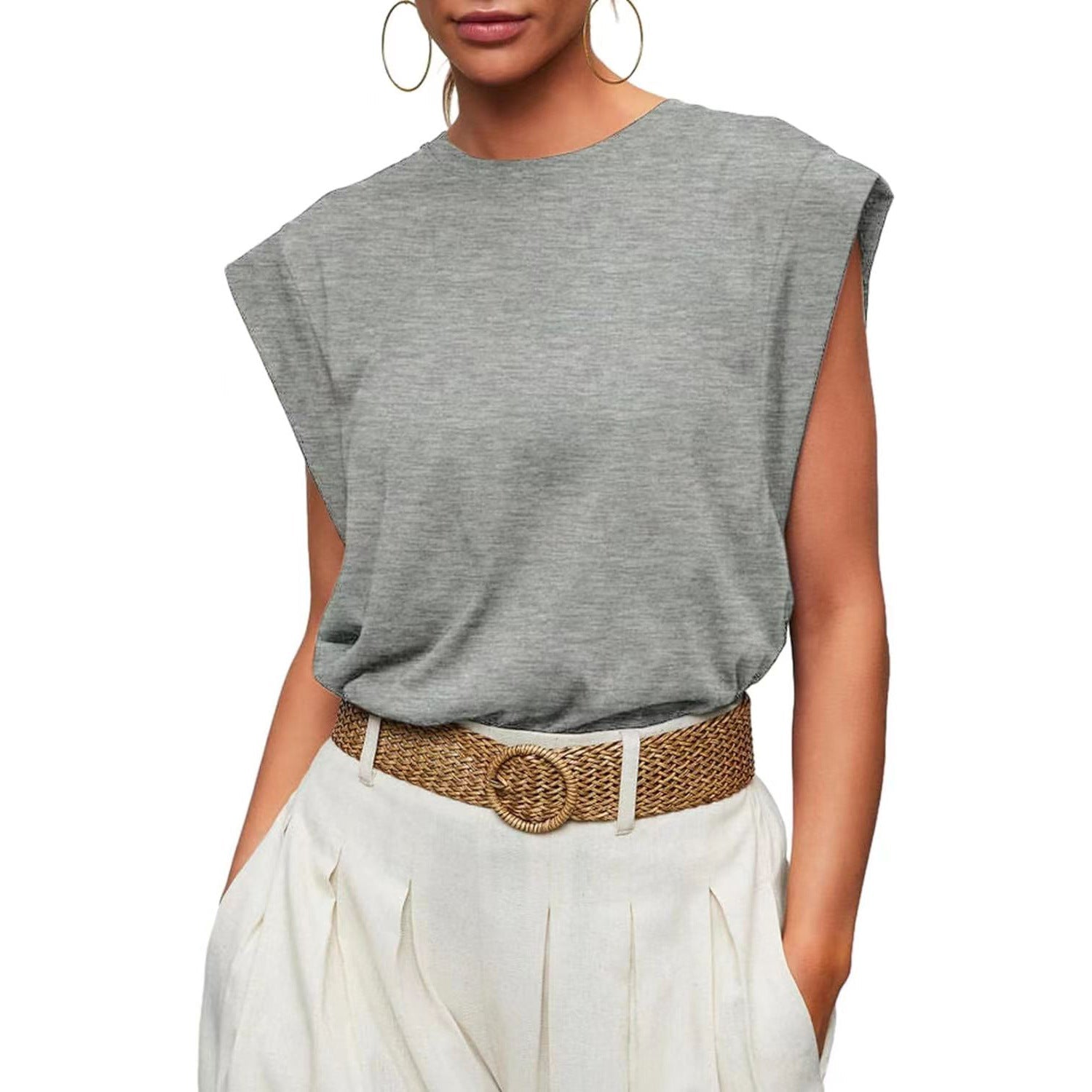 SAMPAGUITA™ | Camiseta veraniega de cuello redondo, cómoda y holgada