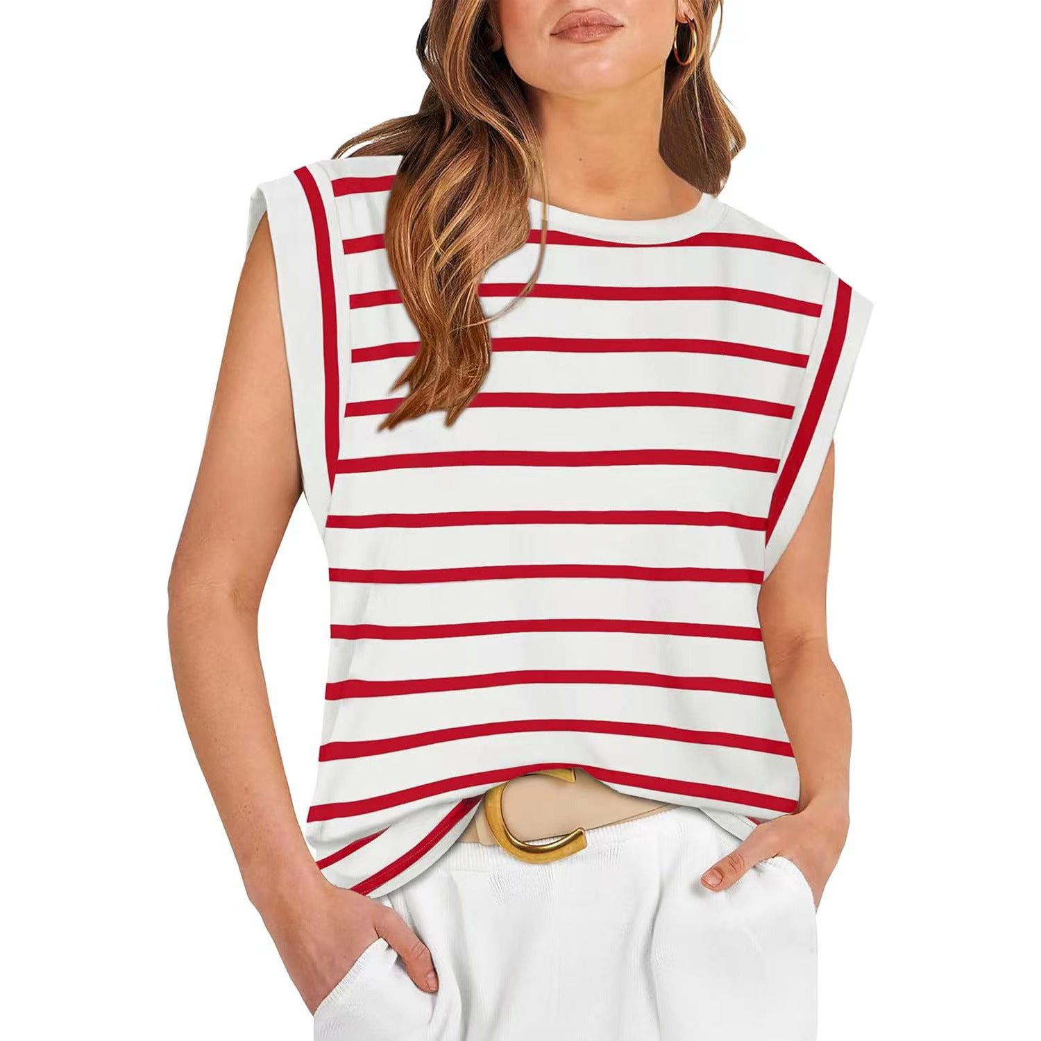 SAMPAGUITA™ | Camiseta veraniega de cuello redondo, cómoda y holgada
